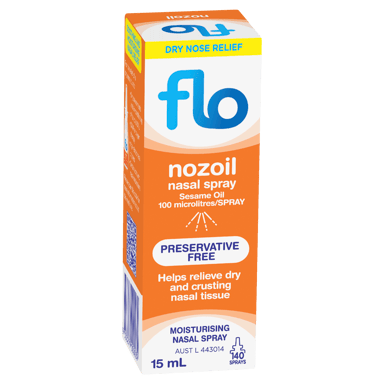 FLO NOZOIL SESAME SEED OIL SPRAY 15ML