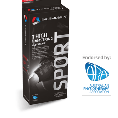 THERMOSKIN SPORTS THIGH HAMSTRING ADJUSTABLE ONE SIZE