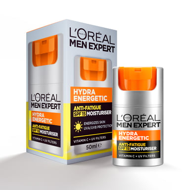 LOREAL MEN EXPERT HYDRA ENERGETIC MOISTURISER SPF15 50ML