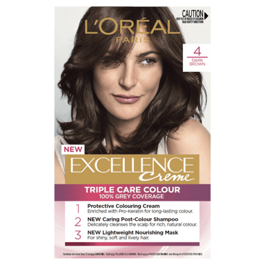 LOREAL EXCELLENCE 4 DARK BROWN