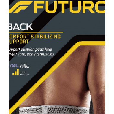 FUTURO BACK COMFORT STABILISING SUPPORT LARGE/EXTRA LARGE