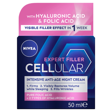 NIVEA CELLULAR EXPERT FILLER ANTI AGE NIGHT CREAM 50ML