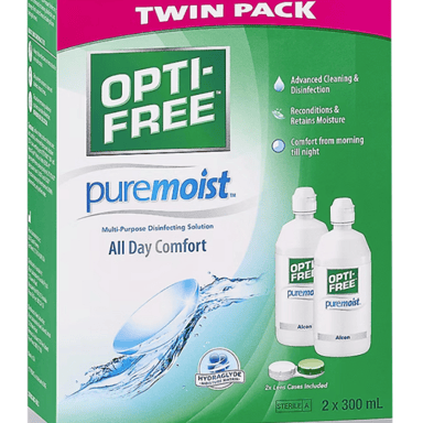 OPTI-FREE PUREMOIST 300ML TWIN PACK