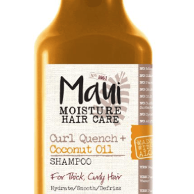 MAUI MOISTURE CURL QUENCH & COCONUT OIL SHAMPOO 385ML