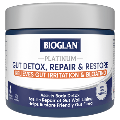BIOGLAN PLATINUM GUT DETOX REPAIR & RESTORE POWDER 150G