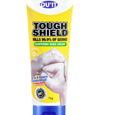 DUIT TOUGH SHIELD SANITISING HAND CREAM 75G
