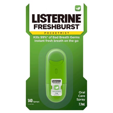 LISTERINE POCKETMIST FRESHBURST SPRAY 140 PACK
