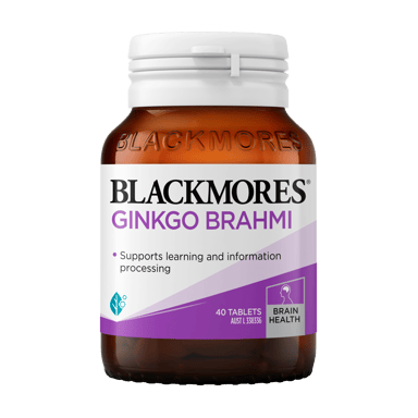 BLACKMORES GINKGO BRAHMI 40 TABLETS
