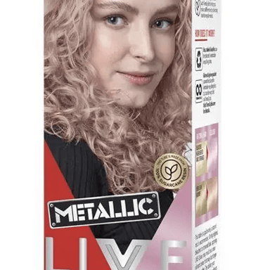 SCHWARZKOPF LIVE COLOUR METALLIC ROSE GOLD 75ML