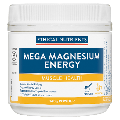 ETHICAL NUTRIENTS MEGA MAGNESIUM ENERGY POWDER 140G