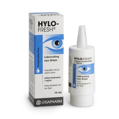 HYLO FRESH LUBRICANT EYE DROPS 10ML
