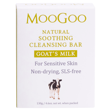 MOOGOO HYDRATING GOATS MILK CLEANSING BAR 130G