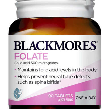 BLACKMORES FOLATE 90 TABLETS