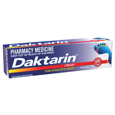 DAKTARIN CREAM FOR ATHLETES FOOT 70G