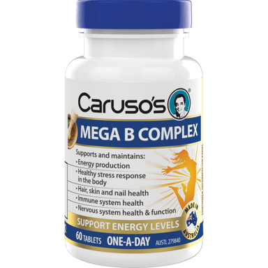 CARUSOS MEGA B COMPLEX 60 TABLETS