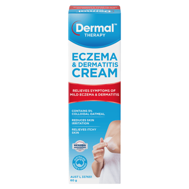 DERMAL THERAPY ECZEMA & DERMATITIS CREAM 60G