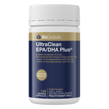 BIOCEUTICALS ULTRACLEAN EPA DHA PLUS 120 CAPSULES
