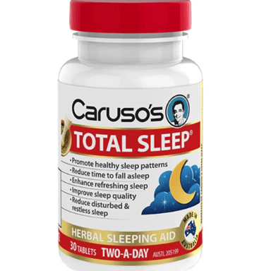 CARUSOS TOTAL SLEEP 30 TABLETS