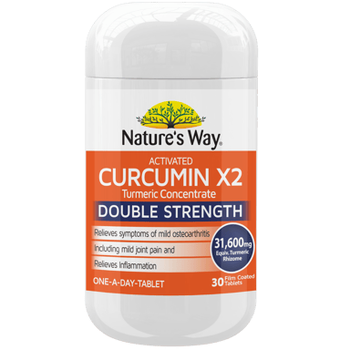 NATURES WAY ACTIVATED CURCUMIN 60 TABLETS