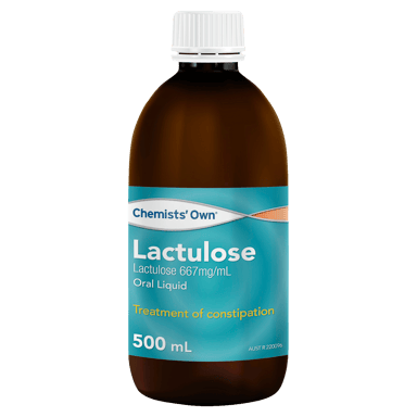 CHEMISTS OWN CONSTIPATION RELIEF SYRUP 500ML