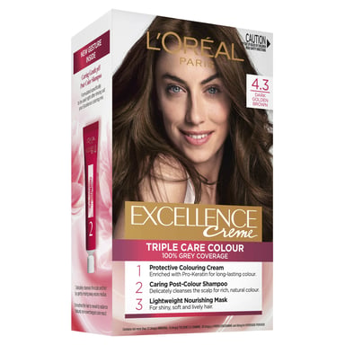 LOREAL EXCELLENCE 4.3 DARK GOLDEN BROWN