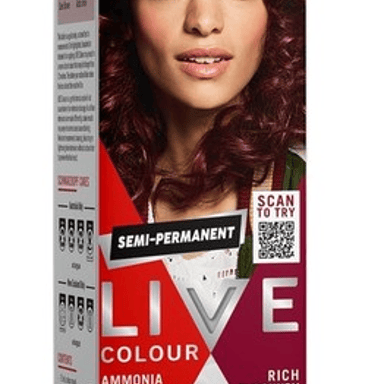 SCHWARZKOPF LIVE COLOUR RICH BURGUNDY 75ML