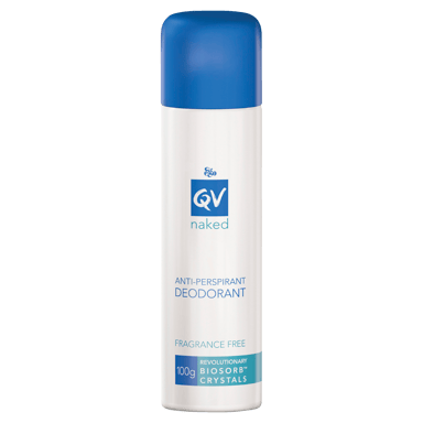 EGO QV ANTIPERSPIRANT NAKED FRAGRANCE FREE 100G