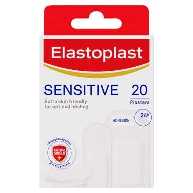 ELASTOPLAST SENSITIVE STRIPS ASSORTED 20 PACK