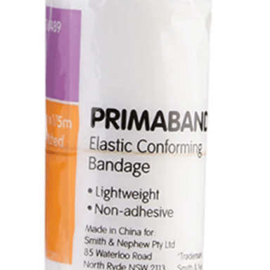 PRIMABAND CONFORMING BANDAGE WHITE 10CM X 1.75M