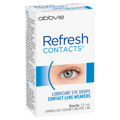 REFRESH CONTACTS EYE DROPS 15ML