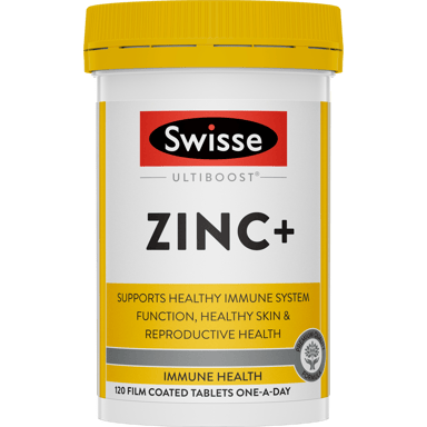 SWISSE ULTIBOOST ZINC+ 120 TABLETS