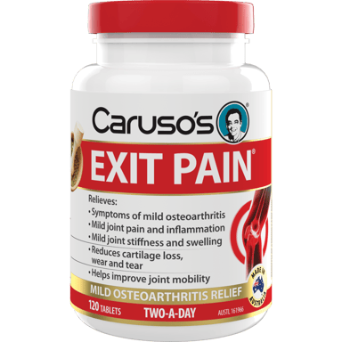 CARUSOS EXIT PAIN 120 TABLETS