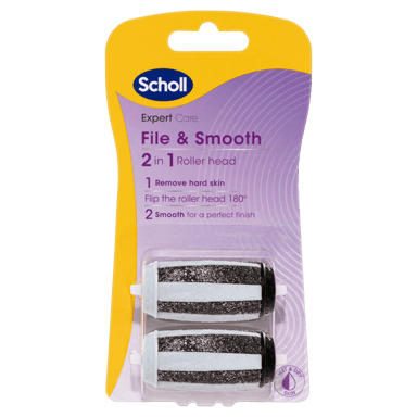 SCHOLL EXPERT CARE 2 IN 1 REFILLS 2 PACK