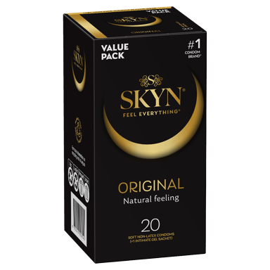 SKYN FEEL EVERYTHING CONDOMS ORIGINAL 20 PACK