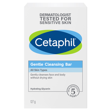 CETAPHIL GENTLE CLEANSING BAR 127G