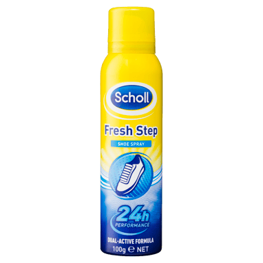 SCHOLL FRESH STEP SHOE SPRAY 100G