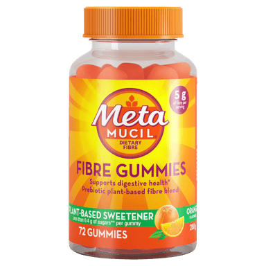 METAMUCIL FIBRE ORANGE 72 GUMMIES
