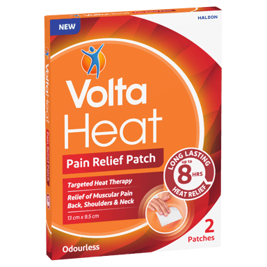 VOLTA HEAT PAIN RELIEF PATCH 2 PACK