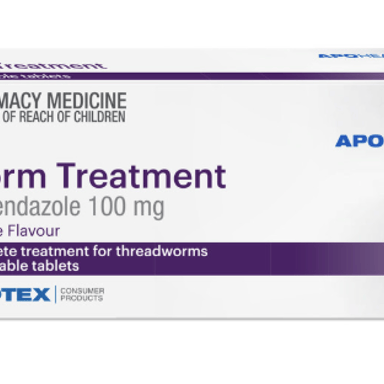 APOHEALTH WORMING TREATMENT CHEWABLE 100MG 6 TABLETS