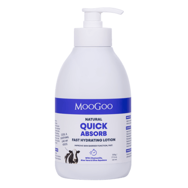 MOOGOO SKINCARE FAST HYDRATING LOTION 500G