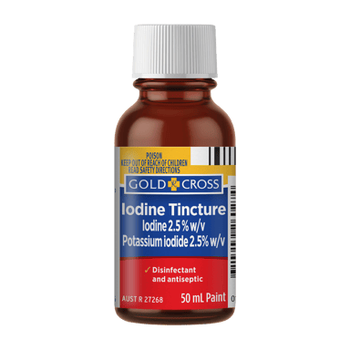GOLD CROSS IODINE TINCTURE 50ML