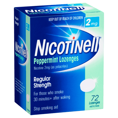 NICOTINELL MINT 2MG LOZENGES 72 PACK