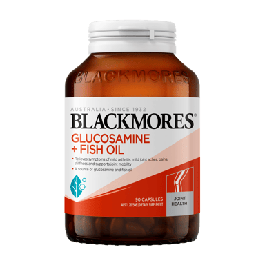 BLACKMORES GLUCOSAMINE + FISH OIL  90 CAPSULES