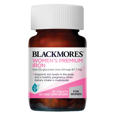 BLACKMORES WOMENS PREMIUM IRON 30 TABLETS