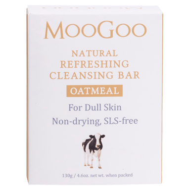 MOOGOO HYDRATING OATMEAL CLEANSING BAR 130G