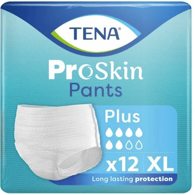 TENA PROSKIN UNISEX PANTS 6D PLUS XLARGE 12 PACK