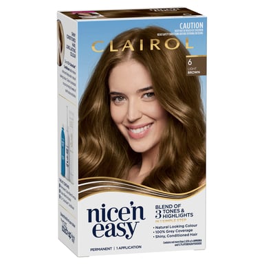 CLAIROL NICE N EASY 6 LIGHT BROWN