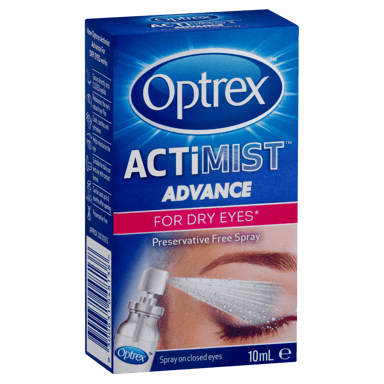 OPTREX ACTIMIST ADVANCE EYE SPRAY 10ML