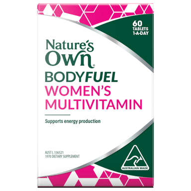 NATURES OWN WOMEN BODY FUEL MULTIVITAMINS 60 TABS