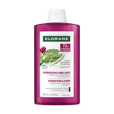 KLORANE HYDRATION & SHINE SHAMPOO WITH PRICKLY PEAR 400ML